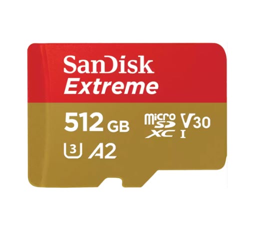 Milwaukee PC - SanDisk Extreme® microSDXC™ UHS-I CARD -  512GB w/Adaptor