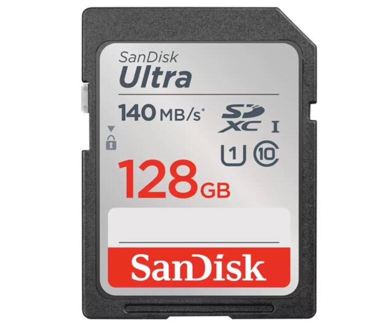 Milwaukee PC - SanDisk 128GB Ultra UHS I SDXC  Memory Card