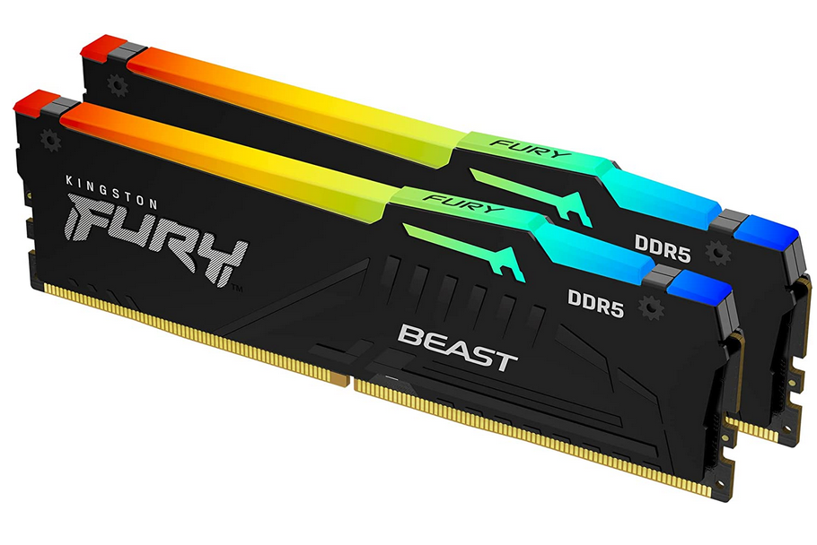 Milwaukee PC - Kingston Fury Beast 64GB Kit(2x32GB) DDR5-6000MHz, RGB, XMP 3.0