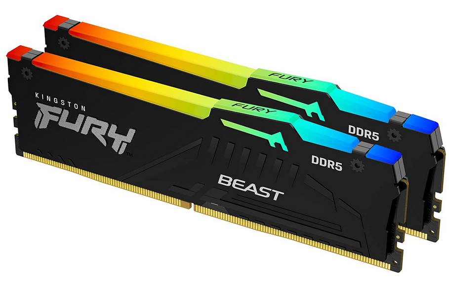 Milwaukee PC - Kingston Fury Beast 16GBKit(2x8GB) DDR5-5200MHz, RGB, EXPO