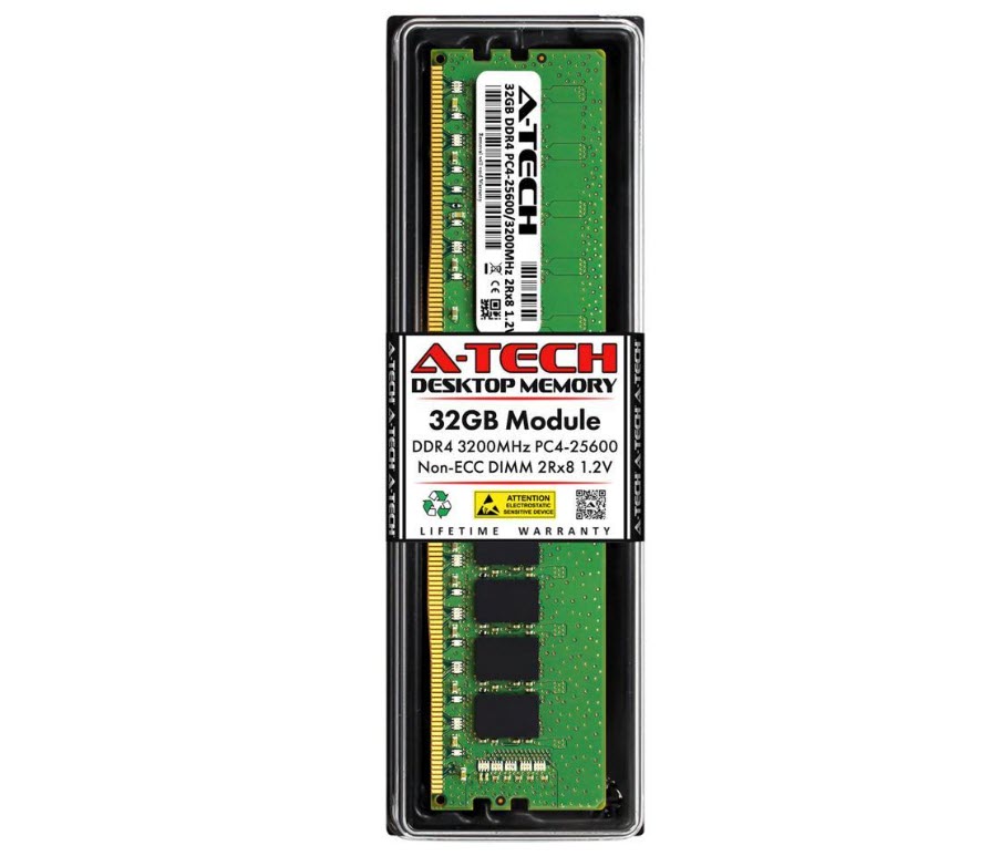 Milwaukee PC - A-Tech 32GB PC4-25600 DDR4-3200 Single Module