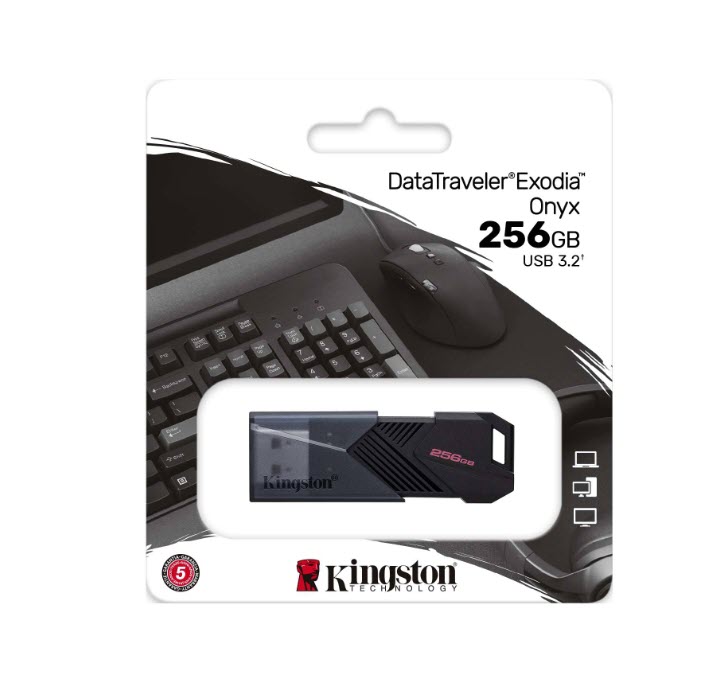Milwaukee PC - Kingston DataTraveler Exodia Onyx - 256GB USB Flash Drive