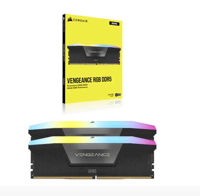 Milwaukee PC - CORSAIR Vengeance RGB 32GB (2x16) Kit - DDR5-5600, PC5-44800, CL40, 1.25V