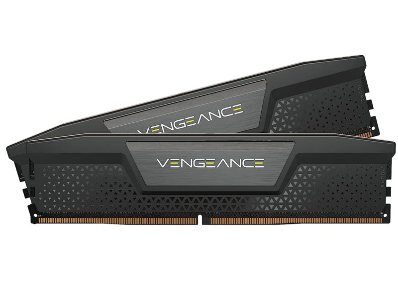 Milwaukee PC - Corsair Vengeance Black - 16 GB Kit (2 x 8 GB) - DDR5-5200MHz, Intel XMP 3.0