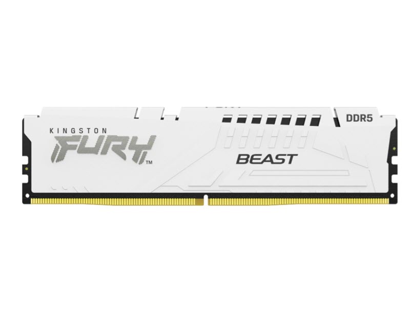 Milwaukee PC - Kingston FURY Beast White 32GB DDR5-5200MHz, AMD EXPO, Intel XMP 3.0,DIMM