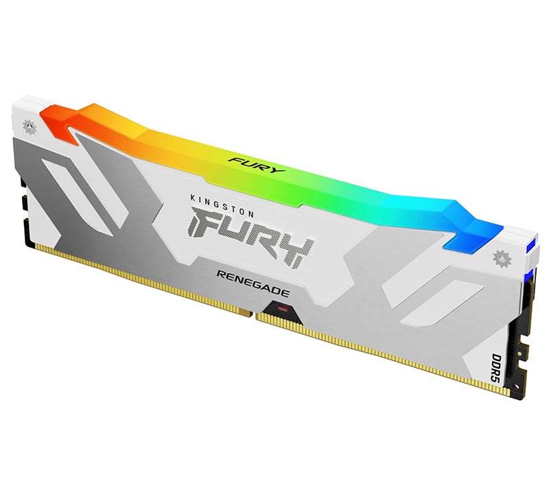 Milwaukee PC - Kingston FURY Renegade White RGB, 16GB,  DDR5-6800MHz, Intel XMP 3.0 