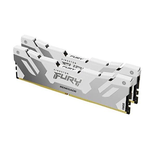 Milwaukee PC - Kingston Fury Renegade - 32GB Kit(2x16GB), DDR5-6800MHz, XMP 3.0, DIMM White