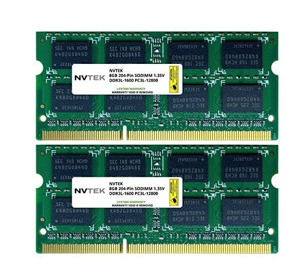 Milwaukee PC - NVTEK 16GB Kit (2x8) DDR3L-1600 PC3-12800 SO Dimm