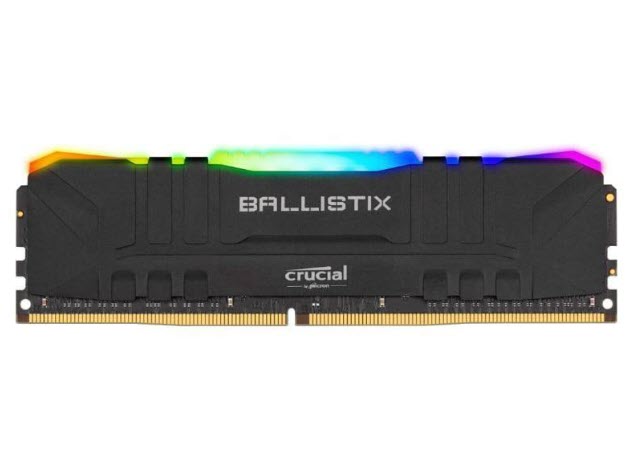Milwaukee PC - Crucial Ballistix RGB (Black) 16GB PC4-3200 Single Module - 1.35v