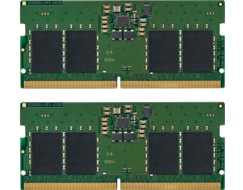 Milwaukee PC - Kingston 32GB Kit (2x16) DDR5-4800MHZ SODimm - CL40