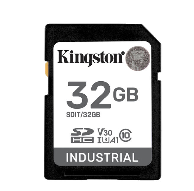 Milwaukee PC - Kingston 32GB Industrial UHS-I SDHC Memory Card -  R/W 100MB/s - 30MB/s