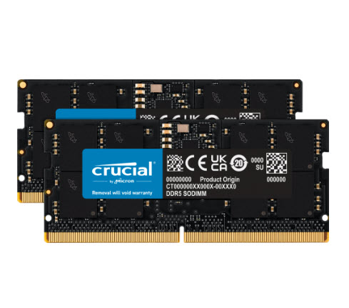 Milwaukee PC - Crucial 16GB Kit (2 x 8GB) DDR5-5200MHz, CL42,  SODIMM