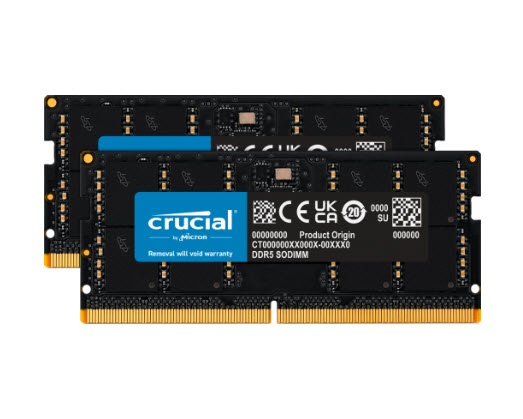 Milwaukee PC - Crucial 64GB Kit (2x32GB) DDR5-5600MHz, CL46  SODIMM