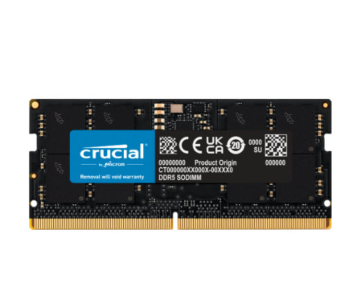 Milwaukee PC - Crucial 24GB DDR5-5600MHz,  CL46 SODIMM