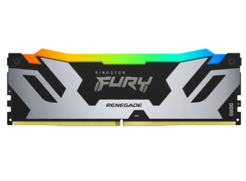 Milwaukee PC - Kingston FURY Renegade 16GB, DDR5-7600MHz, CL38, 1Rx8, XMP 3.0, RGB, Black/Silver