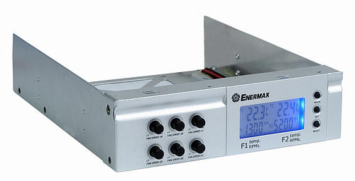 Milwaukee PC - Enermax UC-A5FATR2 Beige 5.25" Temp LCD & 6 Fan Controller