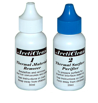 Milwaukee PC - Arctic Clean 1 & 2 Surface  Cleaner & Purifier - 60ml kit (2-30ml bottles)