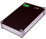 Milwaukee PC - Kingwin Ext. Encl. 3.5in IDE Black Alum MS-350U-BK USB 2.0 (w/Fan Failure Alarm 