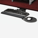 Milwaukee PC - Fellowes Deluxe Keyboard Drawer with Soft Touch Wrist Rest 