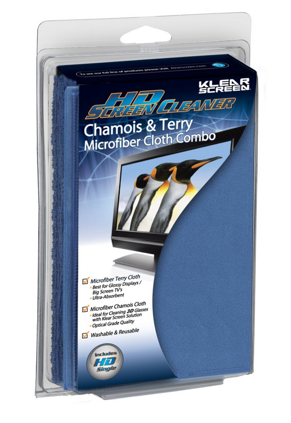 Milwaukee PC - Klear Screen HD Microfiber “Chamois” & “Terry” Cloth Combo