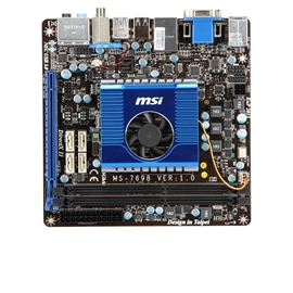 Milwaukee PC - MSI AMD Brazos 6x Audio Ports