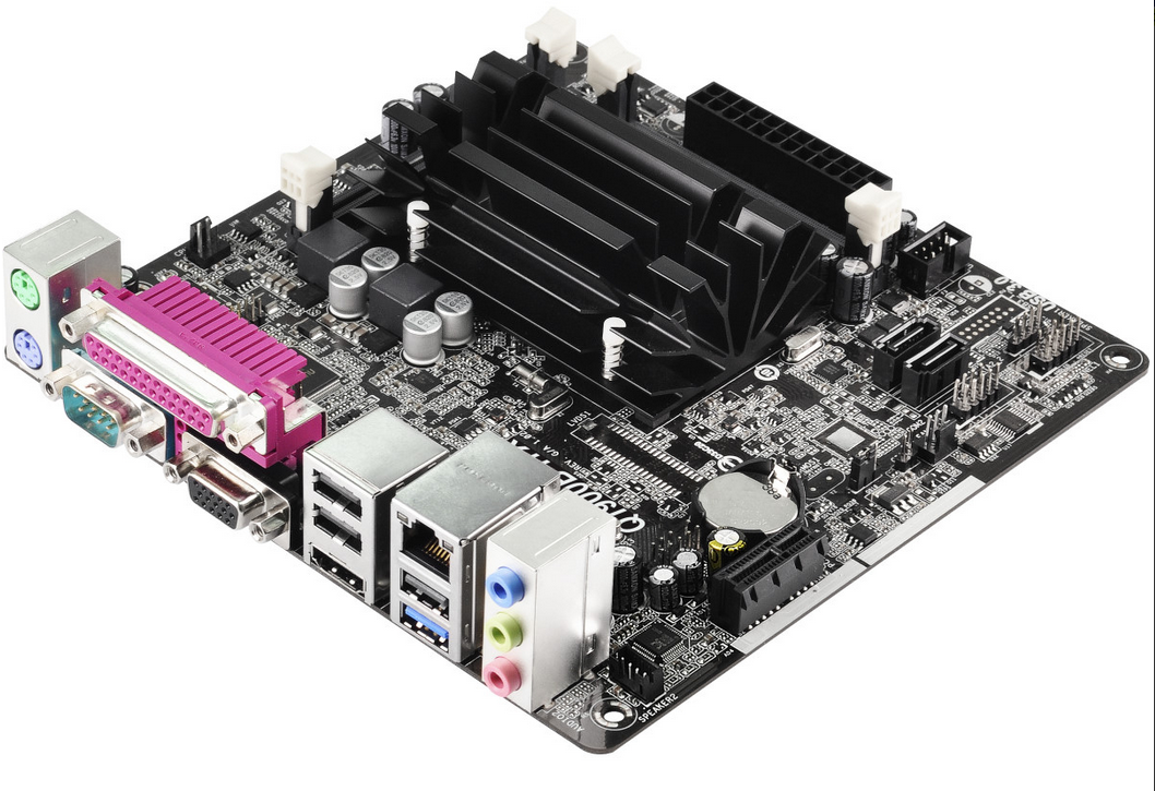 Milwaukee PC - Asrock Q1900B-ITX Motherboard w/integrated CPU