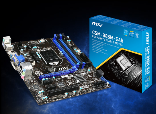 Milwaukee PC - MSI CSM-B85M-E45 LGA 1150  DDR3