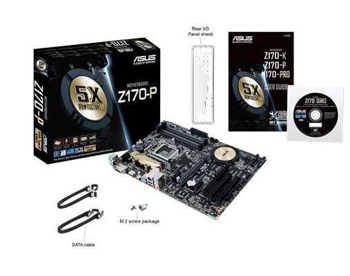 Milwaukee PC - Asus Z170 P DDR 4 Skylake Motherboard