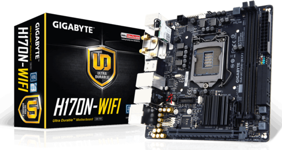 Milwaukee PC - Gigabyte GA-H170N-WIFI