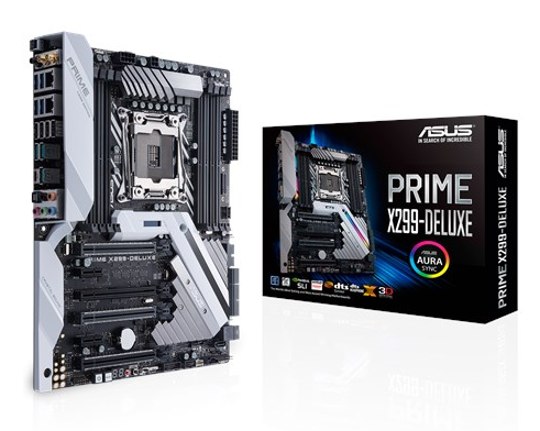 Milwaukee PC - Asus Prime X299 Deluxe ATX, X-Series  Motherboard