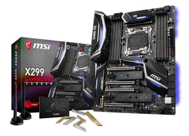 Milwaukee PC - MSI X299 Gaming  Pro Carbon AC ATX, X-Series 