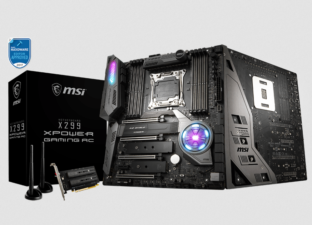 Milwaukee PC - MSI X299 XPower Gaming AC, E-ATX, X-Series