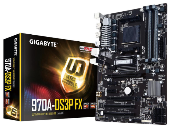 Milwaukee PC - Gigabyte GA-970A-DS3P FX AMD AM3 ATX
