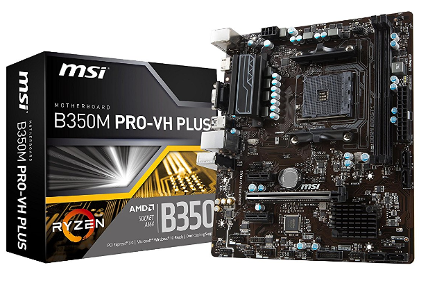 Milwaukee PC - MSI B350M PRO-VH Plus AMD AM4  m-ATX 