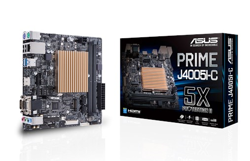 Milwaukee PC - Asus PRIME J4005I-C Thin Mini ITX, Intel Celeron® SoC J4005 