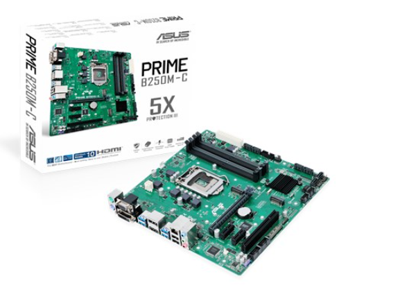 Milwaukee PC - Asus Prime B250M-C/CSM LGA1151 microATX 6th/7th Gen