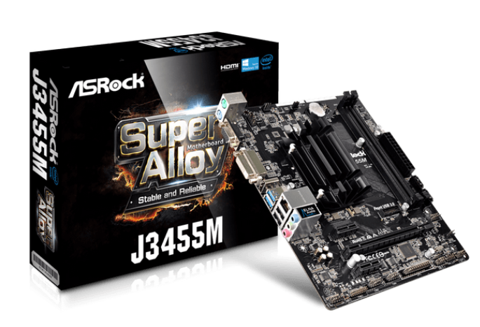 Milwaukee PC - ASRock J3455M Micro ATX Motherboard CPU Combo