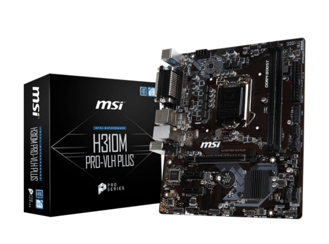 Milwaukee PC - MSI H310M PRO VLH PLUS s1151 mATX