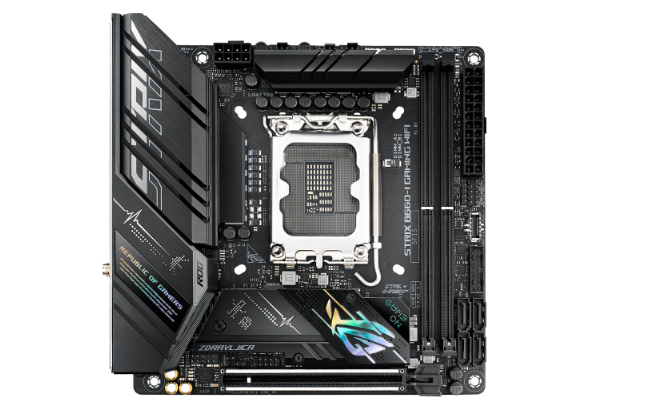 Milwaukee PC - ASUS ROG STRIX B660-I GAMING WIFI - ITX, B660, s1700, 2xDDR5, 2.5G, Wifi-6, BT5.2, 2xM.2