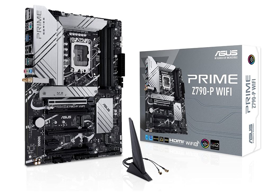 Milwaukee PC - ASUS PRIME Z790-P WIFI - ATX, s1700, 4xDDR5, 3xM.2, 1xDP, 1xHDMI