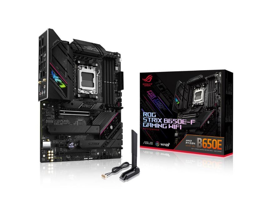 Milwaukee PC - ROG STRIX B650E F GAMING WIFI - ATX, AM5, 4xDDR5, EXPO, 3xM.2, 1xDP, 1xHDMI , WiFi 6E, BT 5.2
