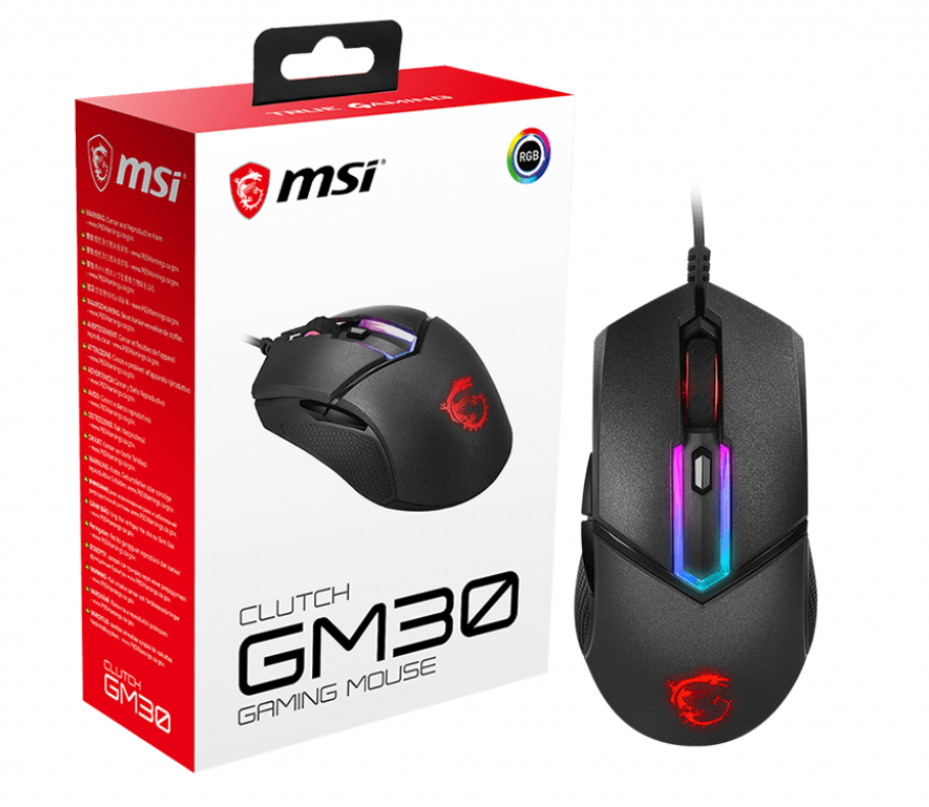 Milwaukee PC - MSI CLUTCH GM30 Gaming Mouse