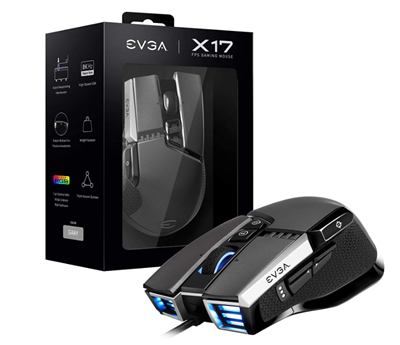 Milwaukee PC - EVGA X17 Gaming Mouse, Wired