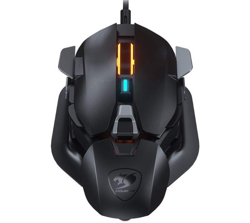 Milwaukee PC - Cougar DUALBLADER gaming mouse - USB, 16000DPI, Customizable, 12 button