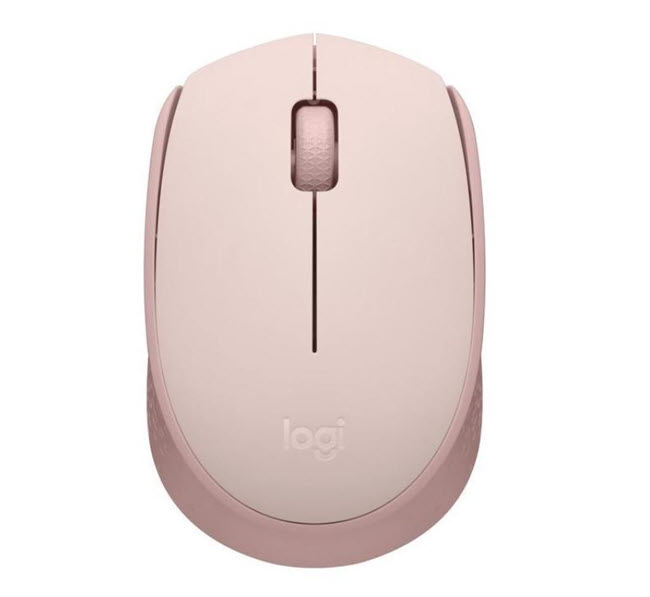 Milwaukee PC - Logitech M170 Wireless Mouse Ambidextrous - Rose