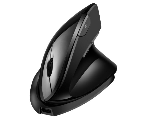 Milwaukee PC - Adesso iMouse V30 Adjustable Vertical Mouse - 2.4GH, 2400 DPI, 7 Buttons, Right Handed