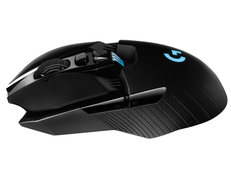 Milwaukee PC - Logitech G903 LIGHTSPEED Wireless Gaming Mouse - HERO 25K, 25,600DPI, 1000Hz, RGB, Ambidextrous, Black  