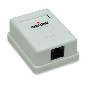 Milwaukee PC - Intellinet Cat5e Surface Mount Box 1 Outlet Wh (MH-210881)