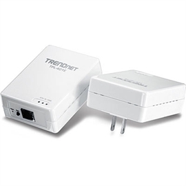 Milwaukee PC - TRENDNet TPL-401E2K Powerline AV Adapter Kit - 1 x 10/100/1000Base-T Network, 1 x Powerline - 500 Mbps