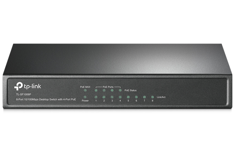 Milwaukee PC - TP-LINK 8-Port 10/100Mbps Desktop Switch with 4-Port PoE 